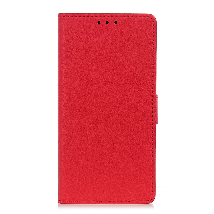 Wallet Leather Stand Case for LG V50 ThinQ 5G - Red-2
