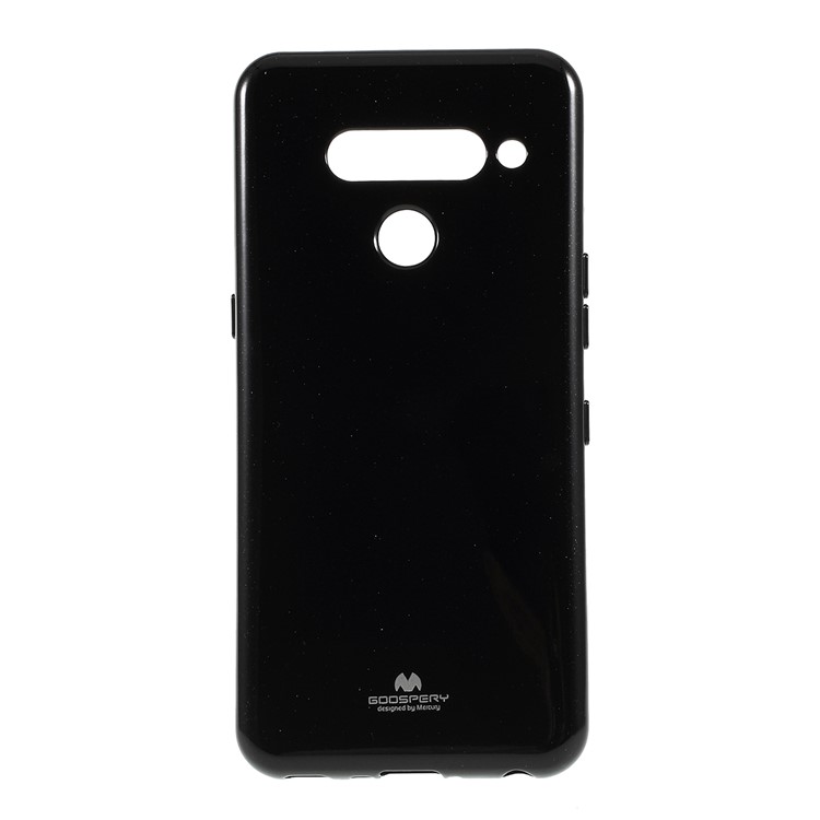MERCURY GOOSPERY Glitter Powder TPU Case Accessory for LG V50 ThinQ 5G - Black-1