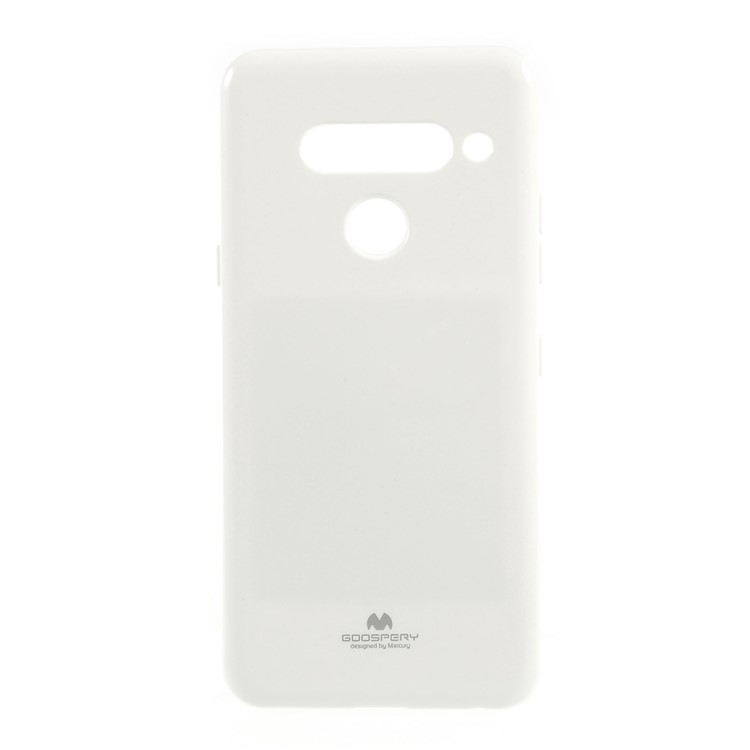 MERCURY GOOSPERY Flash Powder TPU Case for LG G8 ThinQ - White-1