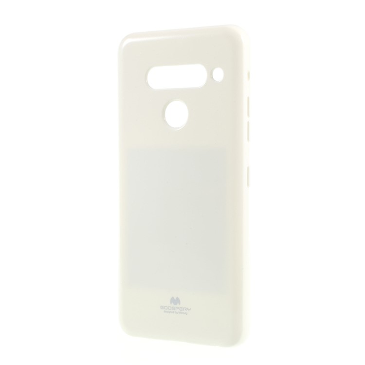 MERCURY GOOSPERY Flash Powder TPU Case for LG G8 ThinQ - White-2