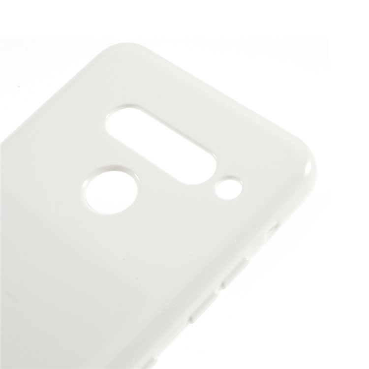 MERCURY GOOSPERY Flash Powder TPU Case for LG G8 ThinQ - White-4