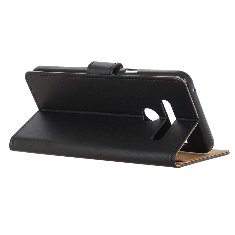 Wallet Leather Stand Case for LG G8s ThinQ - Black-11