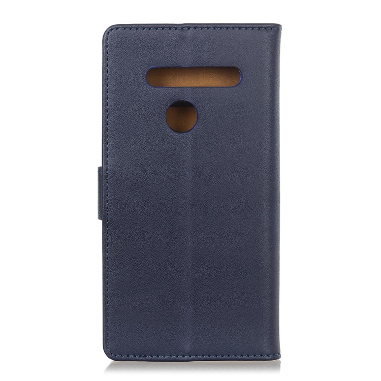 Wallet Leather Stand Case for LG G8s ThinQ - Blue-10