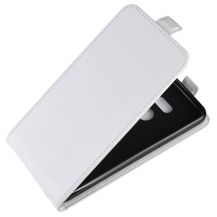 Crazy Horse Vertical Flip Leather Protective Case for LG G8 ThinQ - White-4