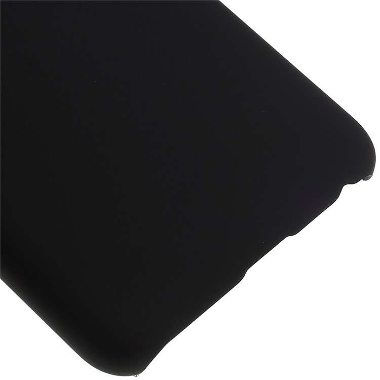 Couvercle de Téléphone de Protection Dur en Plastique Caoutchouté Pour LG K40 / K12 + / K12 Plus - le Noir