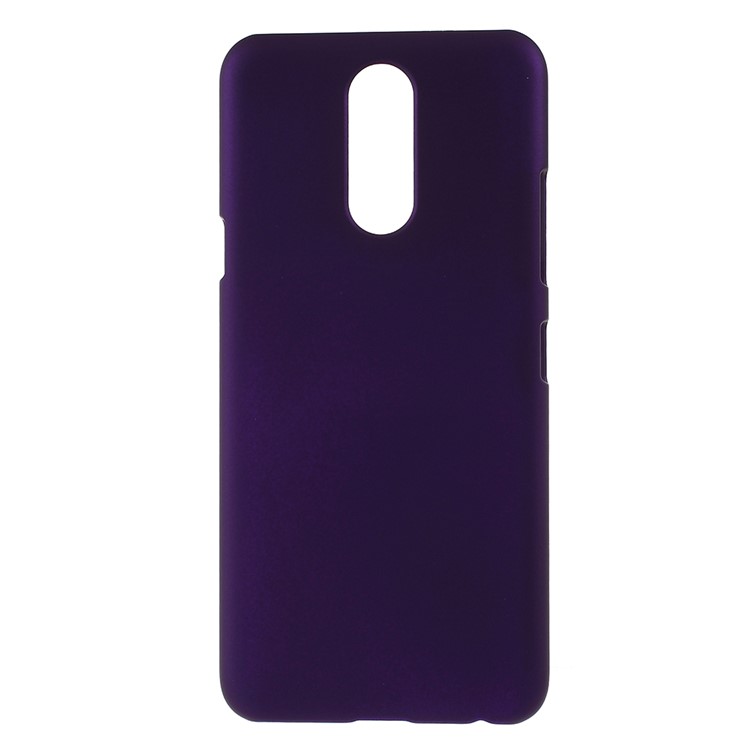 Rubberized Plastic Hard Protective Phone Cover for LG K40/K12+/K12 Plus - Purple-1