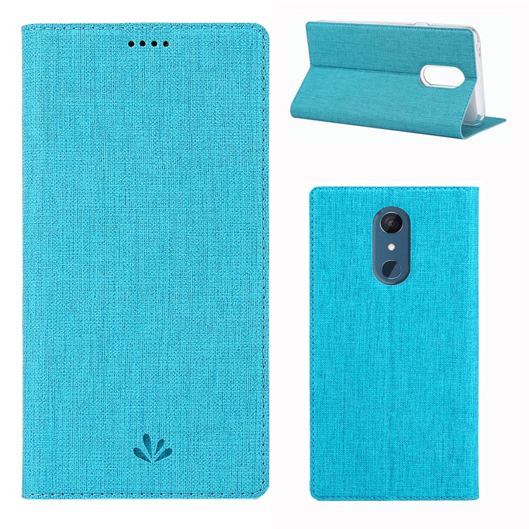 VILI DMX Кожаный Чехол Для LG Q9 / G7 Подходит - Синий-1