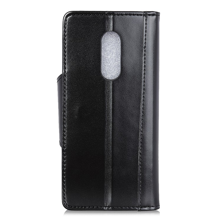 PU Leather Wallet Stand Mobile Phone Cover for LG Stylo 5 - Black-11