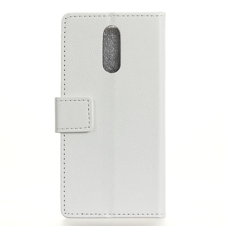 Wallet Leather Stand Case for LG Stylo 5 - White-9