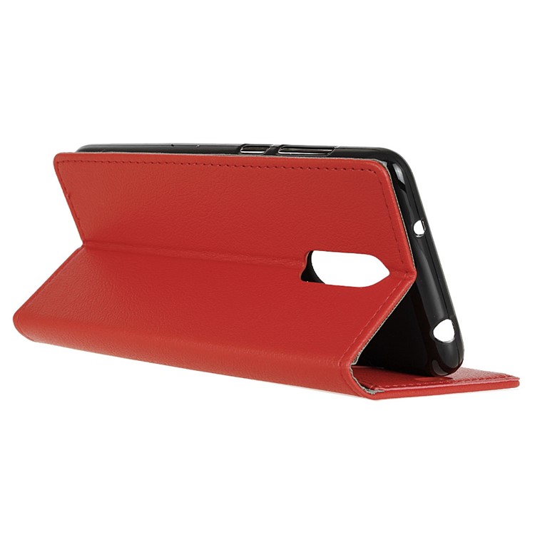 Wallet Leather Stand Case for LG Stylo 5 - Red-8