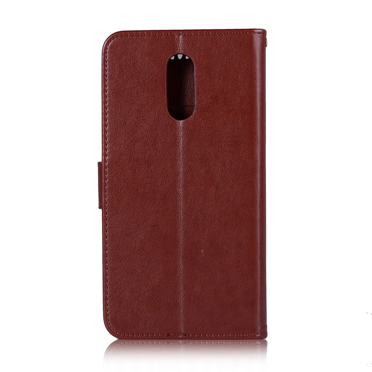 Housse De Support De Portefeuille En Cuir De Hibou En Cuir Dream Catcher Pour LG Stylo 5 - Marron-3