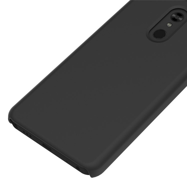 Soft Liquid Silicone Mobile Phone Case for LG Stylo 5 - Black-4