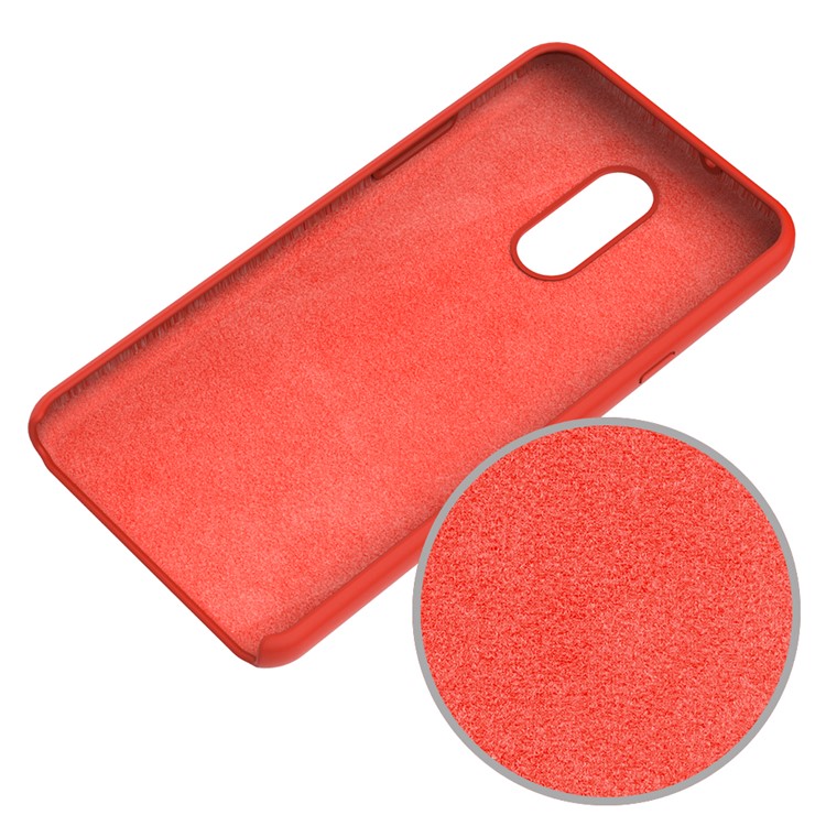 Coque En Silicone Souple Liquide Pour LG Stylo 5 - Rouge-4