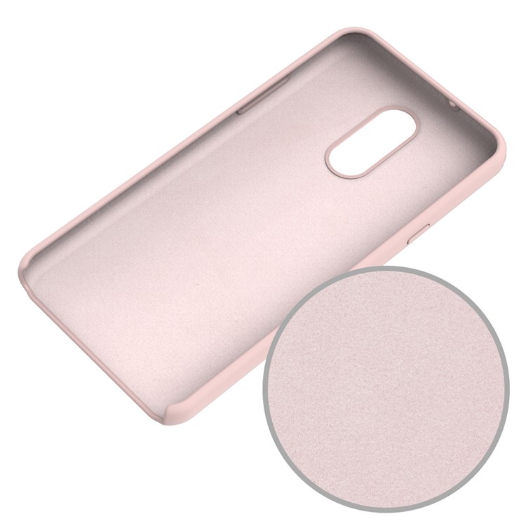 Soft Liquid Silicone Mobile Phone Case for LG Stylo 5 - Pink-5