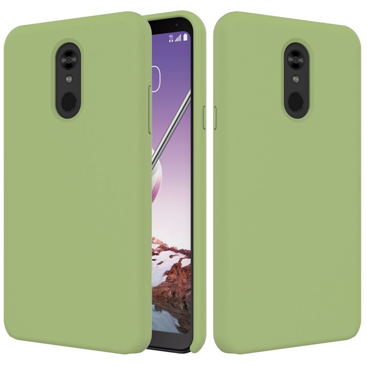 Funda De Silicona Blanda De Silicona Para LG STYLO 5 - Verde-2