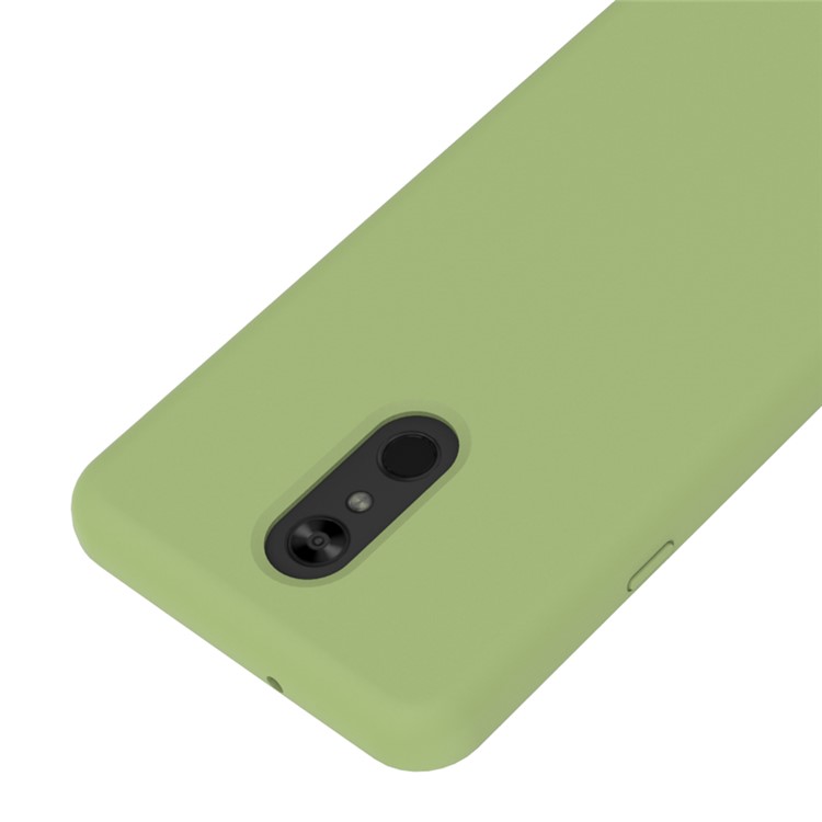 Funda De Silicona Blanda De Silicona Para LG STYLO 5 - Verde-3