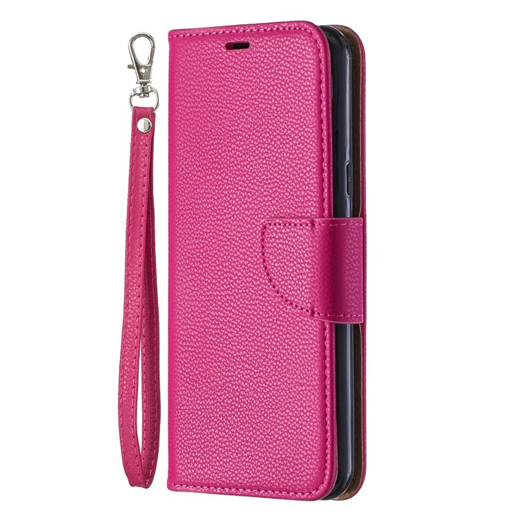 Coque De Protection En Cuir PU Pour LG K50 / Q60 - Rose-2
