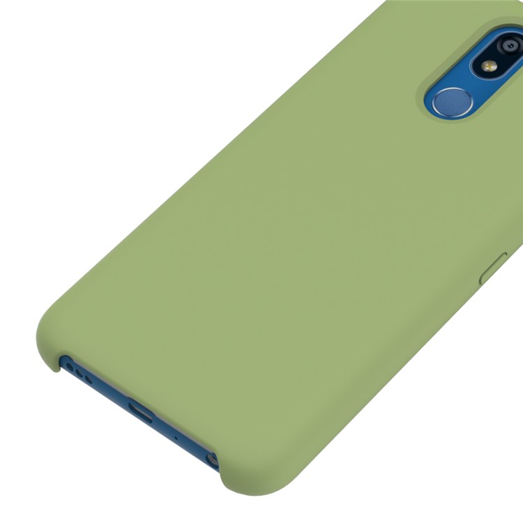 Étui à Coque en Silicone Liquide Pour LG K40 / K12 + / K12 Plus - Vert