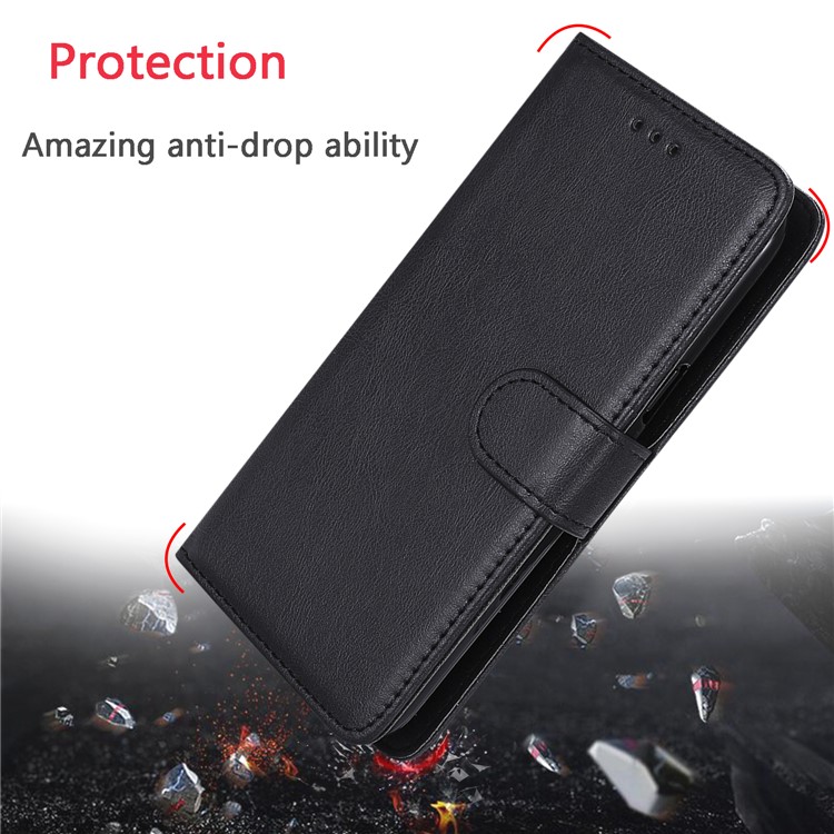 Magnetic Detachable 2-in-1 Leather Wallet Case for LG Stylo 5 - Black-6