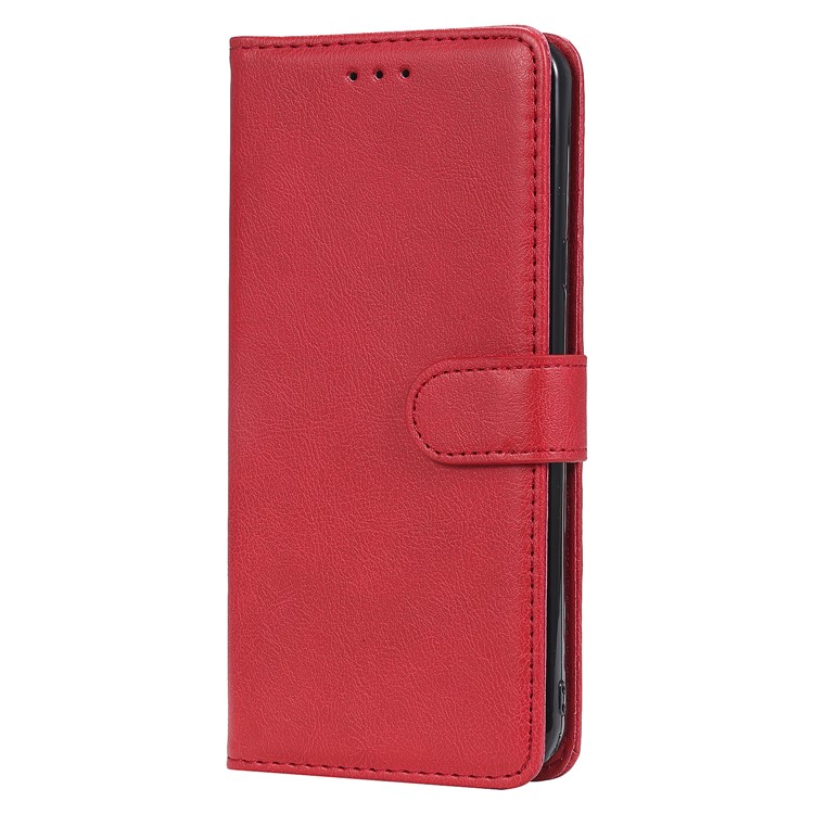 Magnetic Detachable 2-in-1 Leather Wallet Case for LG Stylo 5 - Red-2