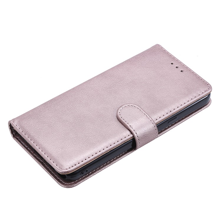 Magnetic Detachable 2-in-1 Leather Wallet Case for LG Stylo 5 - Rose Gold-7