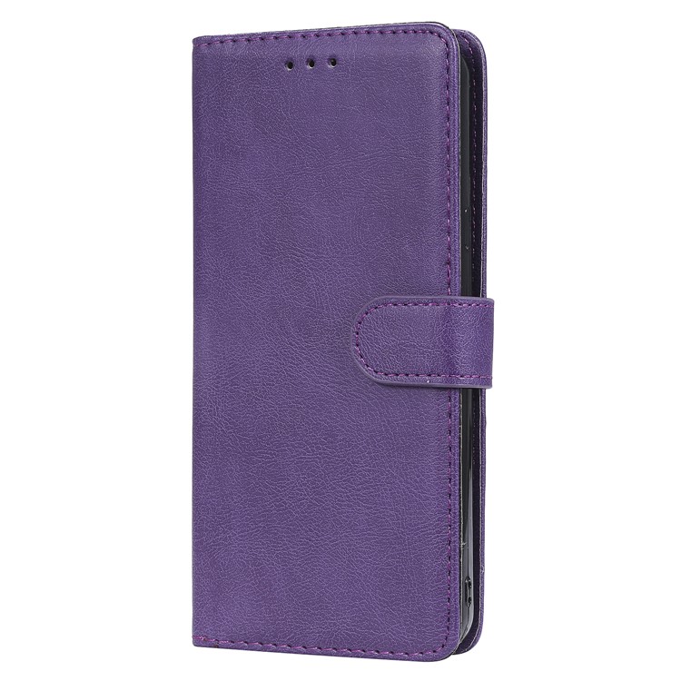 Magnetic Detachable 2-in-1 Leather Wallet Case for LG Stylo 5 - Purple-2