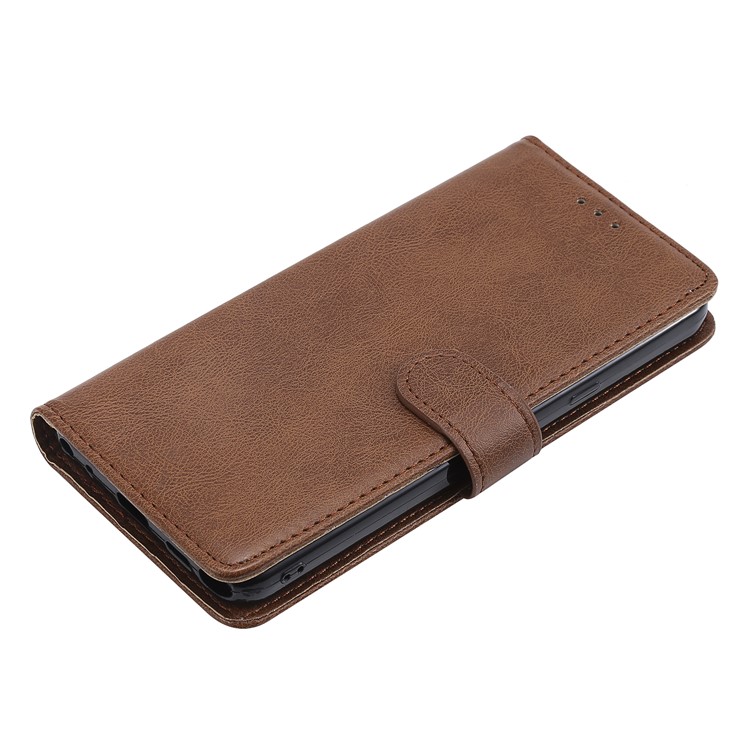 Magnetic Detachable 2-in-1 Leather Wallet Case for LG Stylo 5 - Brown-7