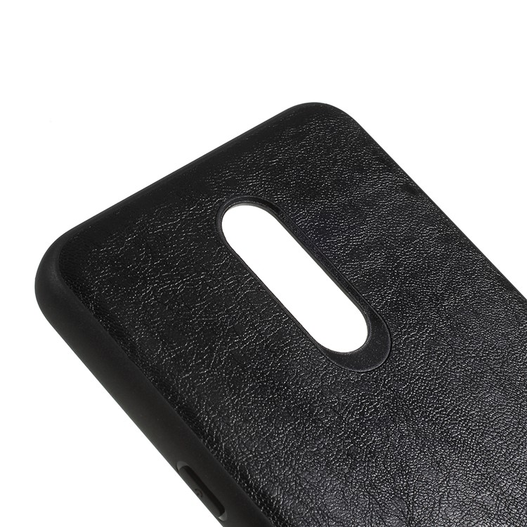 Crazy Horse Leather Coated PC + TPU Back Case for LG Stylo 5 - Black-4