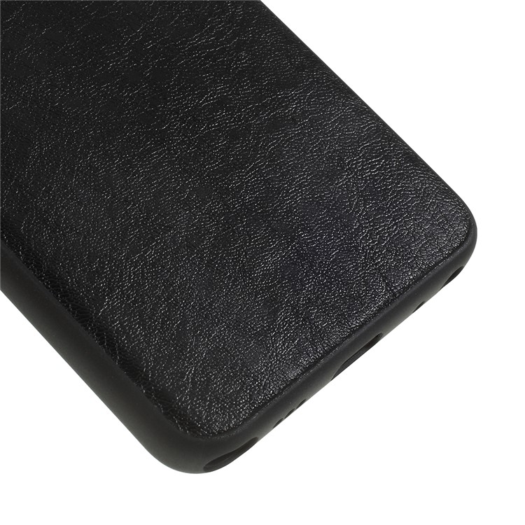 Crazy Horse Leather Coated PC + TPU Back Case for LG Stylo 5 - Black-5