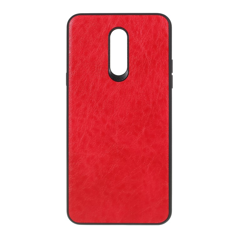 Crazy Horse Leather Coated PC + TPU Back Case for LG Stylo 5 - Red-1