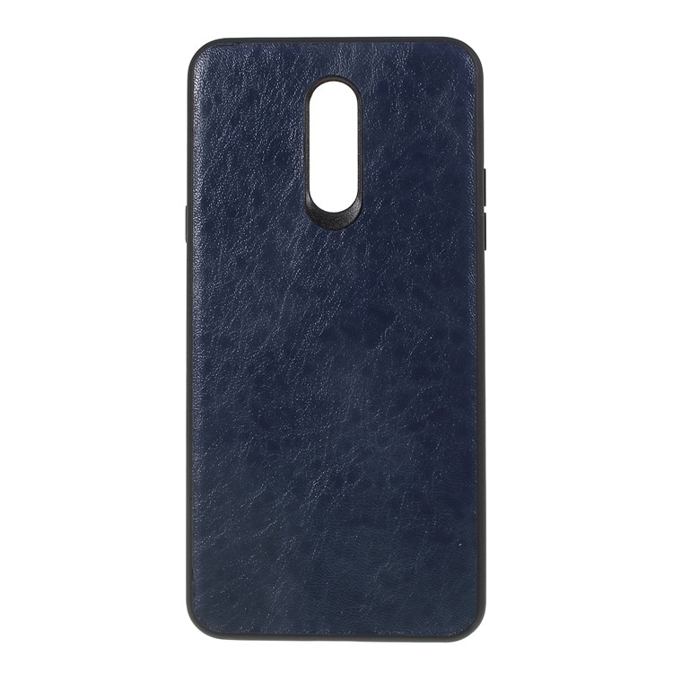 Crazy Horse Leather Coated PC + TPU Back Case for LG Stylo 5 - Blue-1