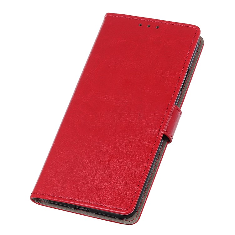 Custodia A Portafoglio In Pelle Custodia Per LG W10 - Rosso-4