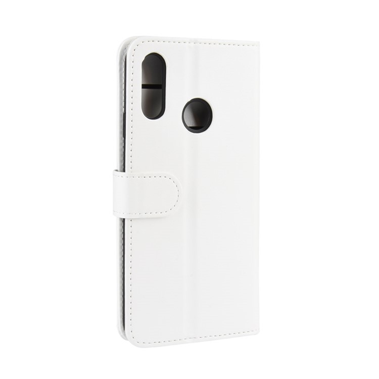 Carteira De Cavalo Louco Carteira De Couro Suporte De Telefone Para LG W10 - Branco-7