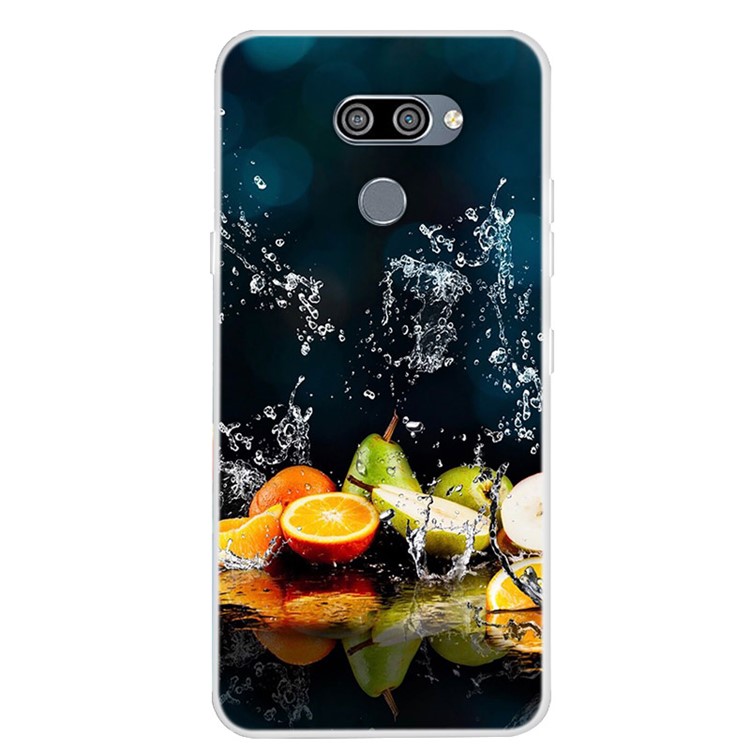 Pattern Printing TPU Phone Case for LG K50 - Fruits-1