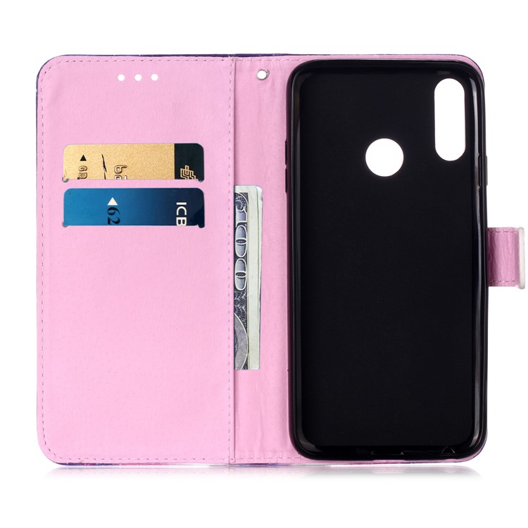 Pattern Printing PU Leather Wallet Phone Casing for LG W10 - Panda-7