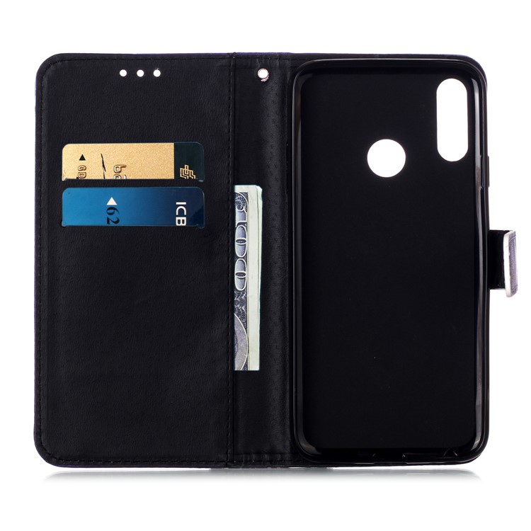 Pattern Printing PU Leather Wallet Phone Casing for LG W10 - Fox-7