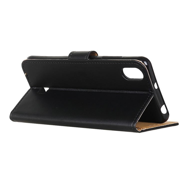 Wallet Leather Stand Case for LG K20 (2019) - Black-4