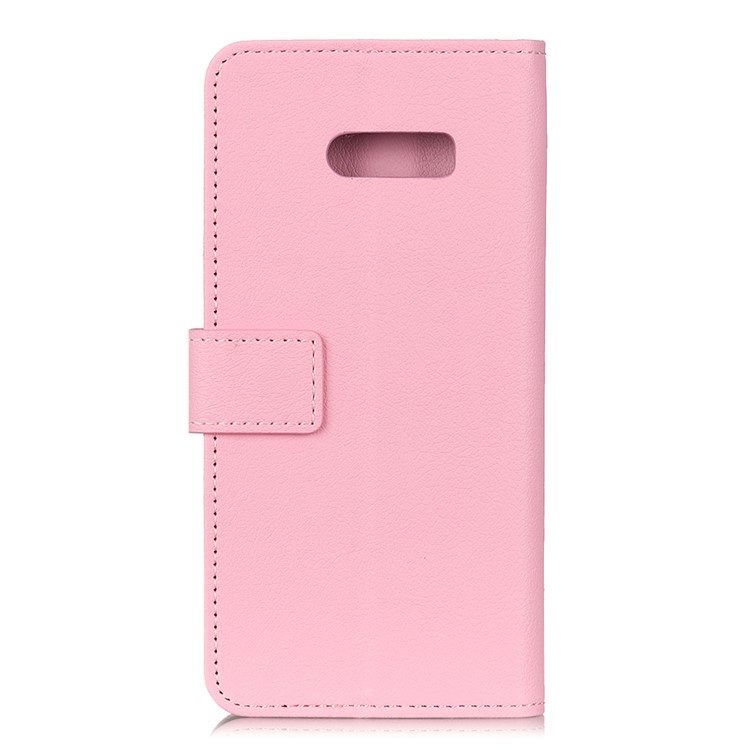 Support En Cuir Porte-monnaie Pour LG G8X THINQ - Rose-2
