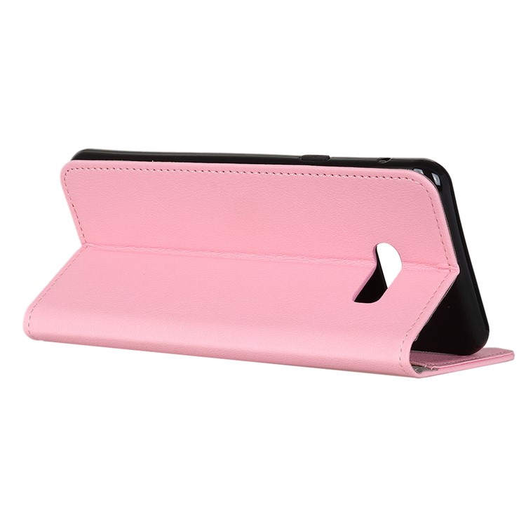 Support En Cuir Porte-monnaie Pour LG G8X THINQ - Rose-3