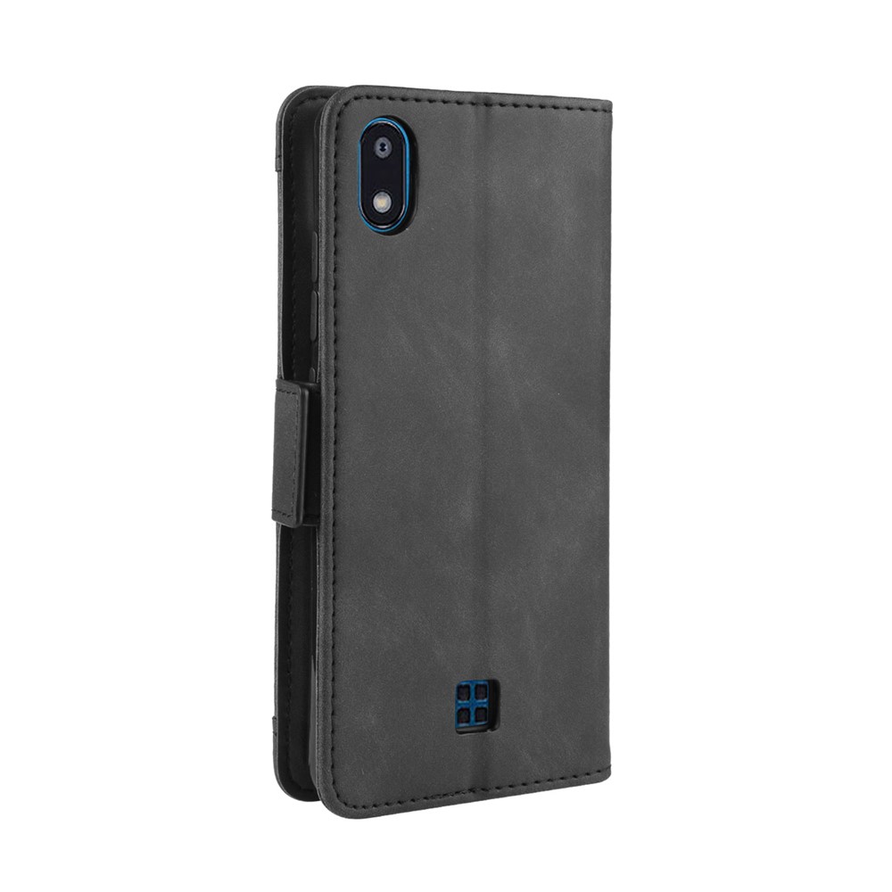 Wallet Leather Stand Phone Cover Case for LG K20 (2019) - Black-5