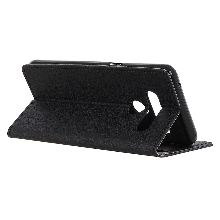 Wallet Leather Stand Case for LG K50S - Black-3