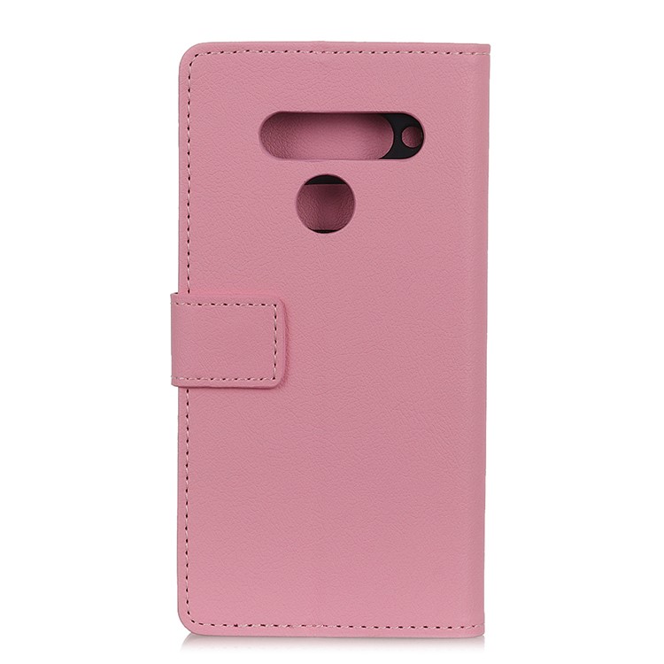 Wallet Leather Stand Case for LG K50S - Pink-3
