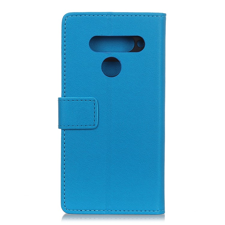 Wallet Leather Stand Case for LG K50S - Blue-3