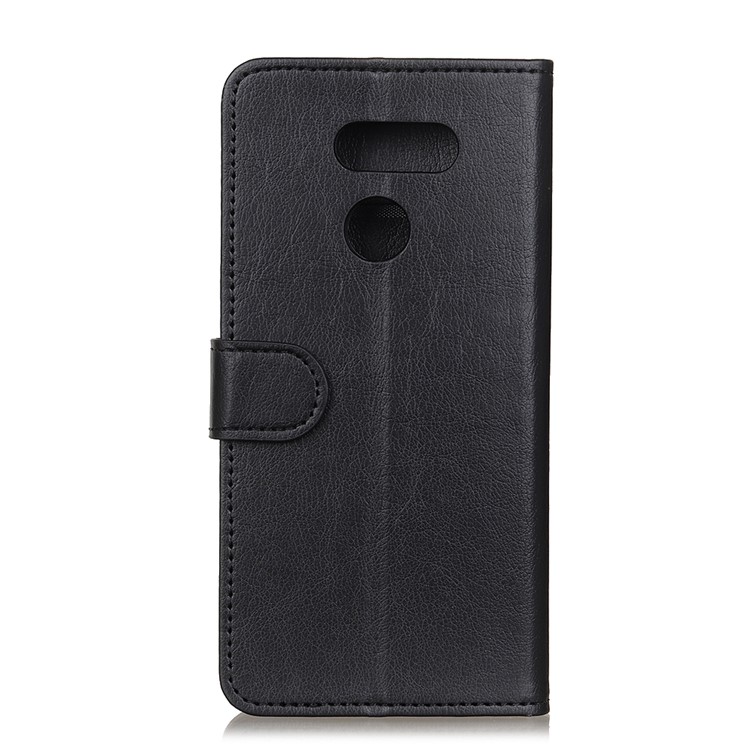 Wallet Stand Leather Phone Unique Case for LG K40S - Black-6