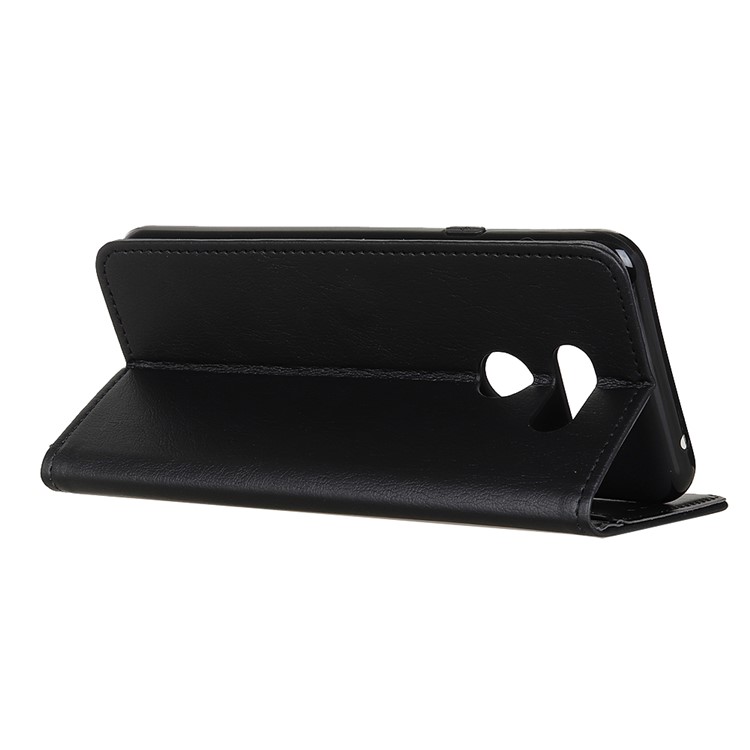 Wallet Stand Leather Phone Unique Case for LG K40S - Black-7