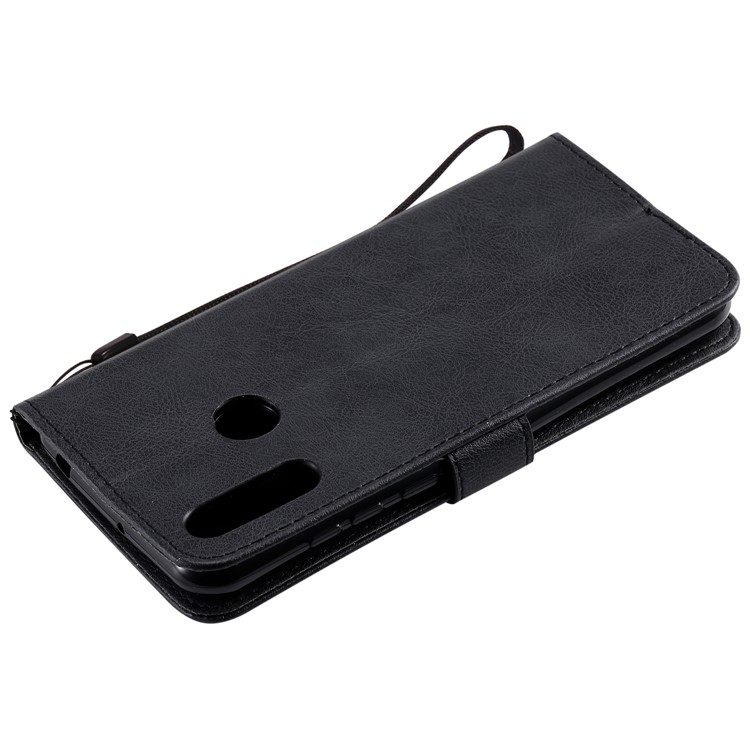 Wallet Leather Stand Case for LG W30 - Black-8