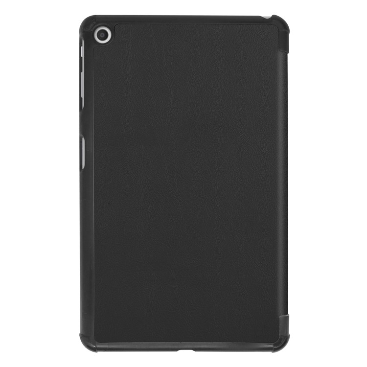 Tri-fold Stand Leather Tablet Case for LG G Pad 5 10.1 - Black-7