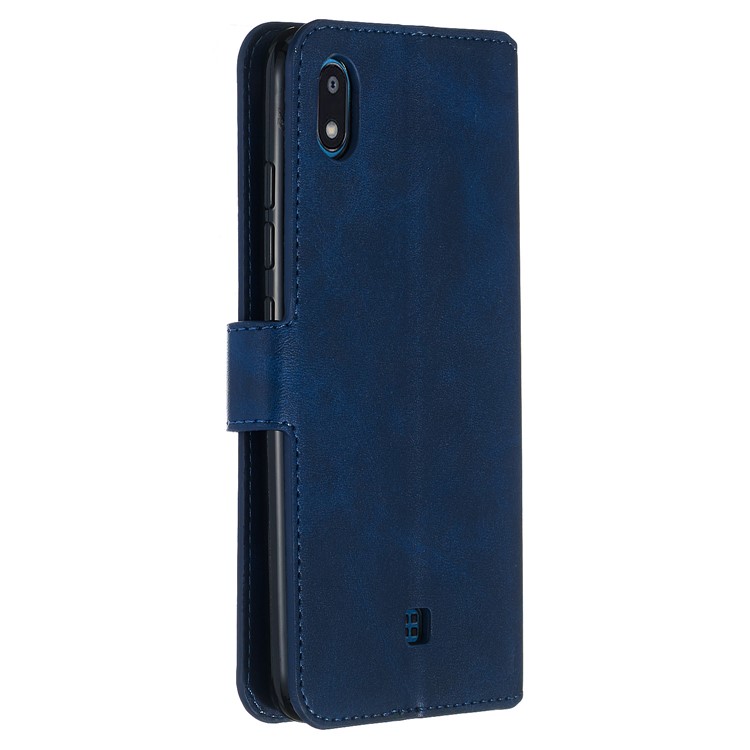 Wallet Stand Flip Leather Phone Case for LG K20 (2019) - Blue-3
