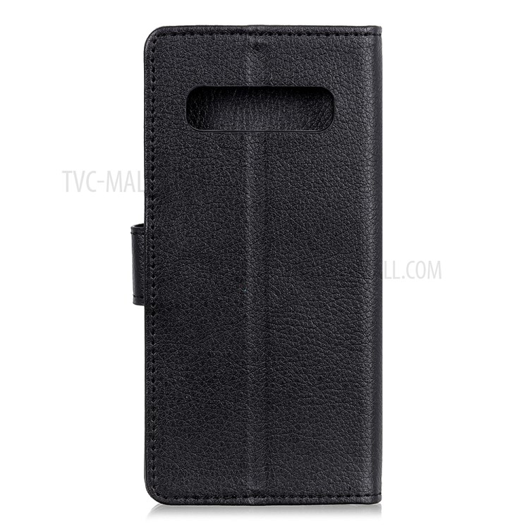 Litchi Skin Texture Wallet Leather Stand Phone Case for LG V60 ThinQ 5G - Black-10