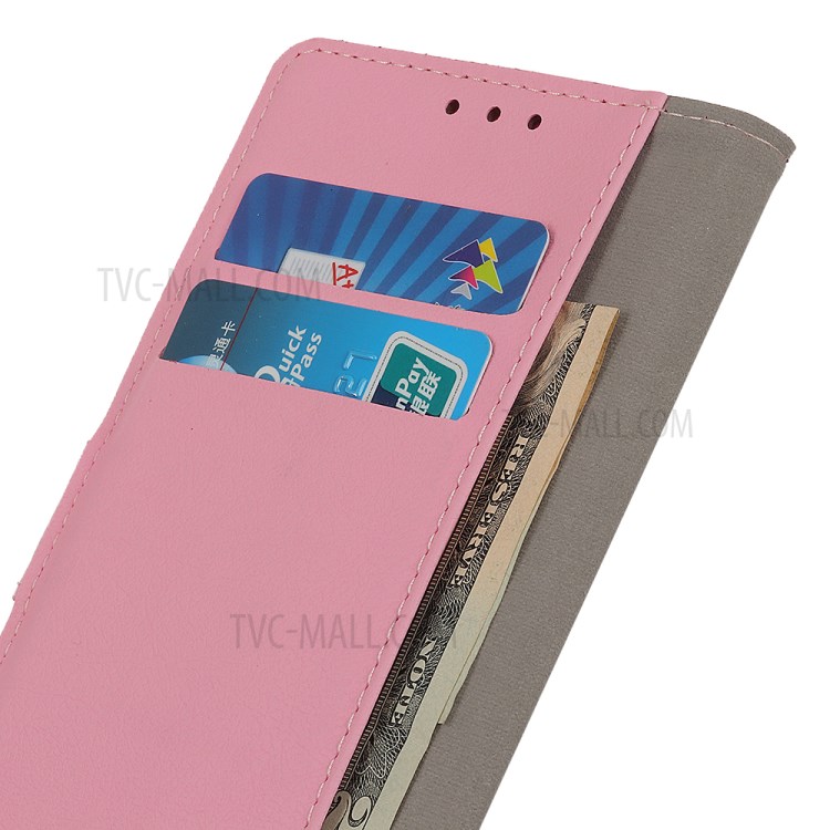 Il Caso Del Basamento Di Cuoio Magnetico Per LG K61 - Rosa-10